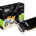 MSI NVIDIA GeForce GT710 2GB GDDR3, LowProfile