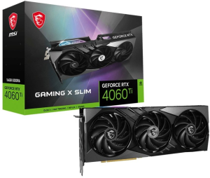 MSI NVIDIA GeForce RTX 4060 Ti Gaming X Slim 16GB GDDR6