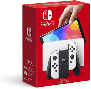 Nintendo Switch OLED model hvid