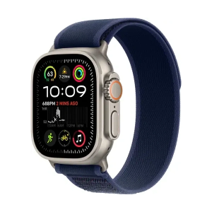 Apple Watch Ultra 2 LTE 49mm Naturlig Titanium Case med Trail Loop (M/L) - Blå