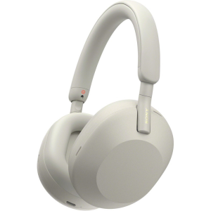 Sony WH-1000XM5 Wrl Headphones - Platin sølv