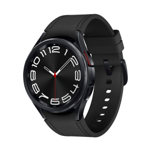 Samsung Galaxy Watch6 Classic LTE 43mm Sort urkasse med sportsrem (S/M) – Sort