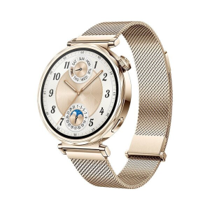 Huawei WATCH GT 5 41mm Rustfrit stål urkasse med Milaneserem - Guld