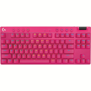 Logitech G PRO X TKL Lightspeed trådløs – lyserød– GX-Brown/DE