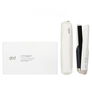 ghd Unplugged Cordless Hair Straighteners (22MM PLATE) - White