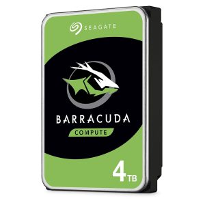 Seagate BarraCuda HDD (ST4000DM004) 4TB – SATA III – 5400rpm