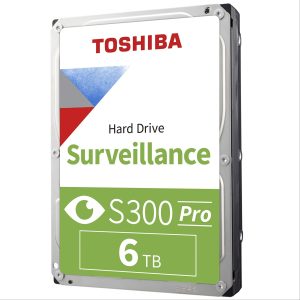 Toshiba S300 Pro Surveillance HDD (MD10ADA600V) 6TB – SATA III – 7200rpm
