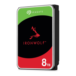 Seagate IronWolf HDD (ST8000VN004) 8TB – SATA III – 7200rpm