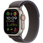 Apple Watch Ultra 2 LTE 49mm Natural Titanium Case with Trail Loop (S/M) – Blue/Black