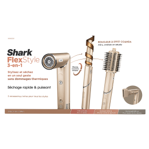 Shark FlexStyle 3-in-1 HD424 Multistyler - Champagne