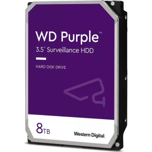 Western Digital Purple HDD (WD85PURZ) 8TB – SATA III – 5640rpm