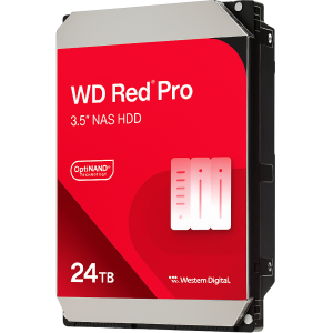 Western Digital Red Pro HDD (WD240KFGX) 24TB – SATA III – 7200rpm