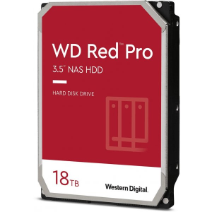 Western Digital Red Pro HDD (WD181KFGX) 18TB – SATA III – 7200rpm