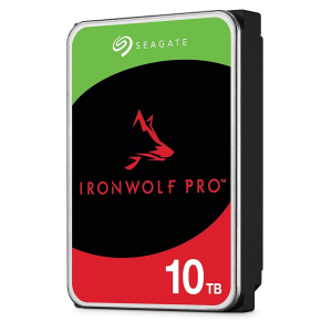 Seagate IronWolf Pro HDD (ST10000NT001) 10TB – SATA III – 7200rpm