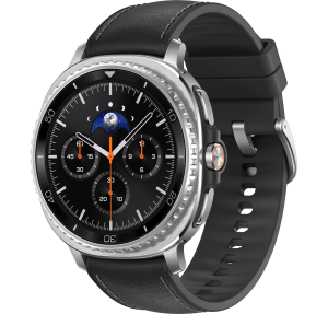 Samsung Galaxy Watch8 Classic LTE 46mm Aluminum Case with Hybrid Band – Black