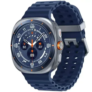 Samsung Galaxy Watch Ultra (2025) LTE 47mm Blue Titanium case with Marine Band - Blue