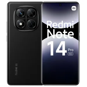 Xiaomi Redmi Note 14 Pro 5G 256GB/8GB - Midnatssort
