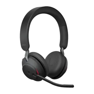 Jabra Evolve2 65 USB-A Black MS Stereo headset - Black