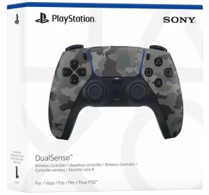 Sony PS5 DualSense trådløs controller - grå camouflage