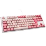 Ducky One 3 TKL Gossamer Pink wired gaming keyboard MX-Ergo-Clear switch DE Layout