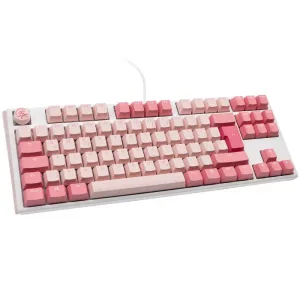 Ducky One 3 TKL Gossamer Pink wired gaming keyboard MX-Ergo-Clear switch DE Layout