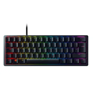 Razer Huntsman Mini 60% wired gaming keyboard Purple Switch QWERTZ / DE