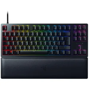 Razer Huntsman V2 TKL Optical wired gaming keyboard Purple Switch DE Layout