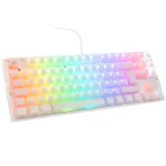 Ducky One 3 Aura White TKL wired gaming keyboard MX-Red Switch QWERTZ / DE
