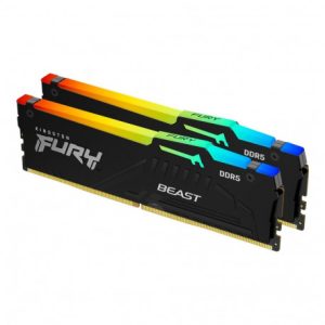 Kingston FURY Beast RGB DDR5-6000 16GB (2x8GB) RAM Kit – CL36
