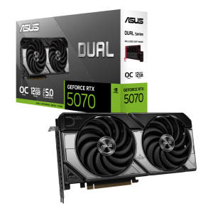 ASUS Dual NVIDIA GeForce RTX 5070 OC Edition 12GB GDDR7